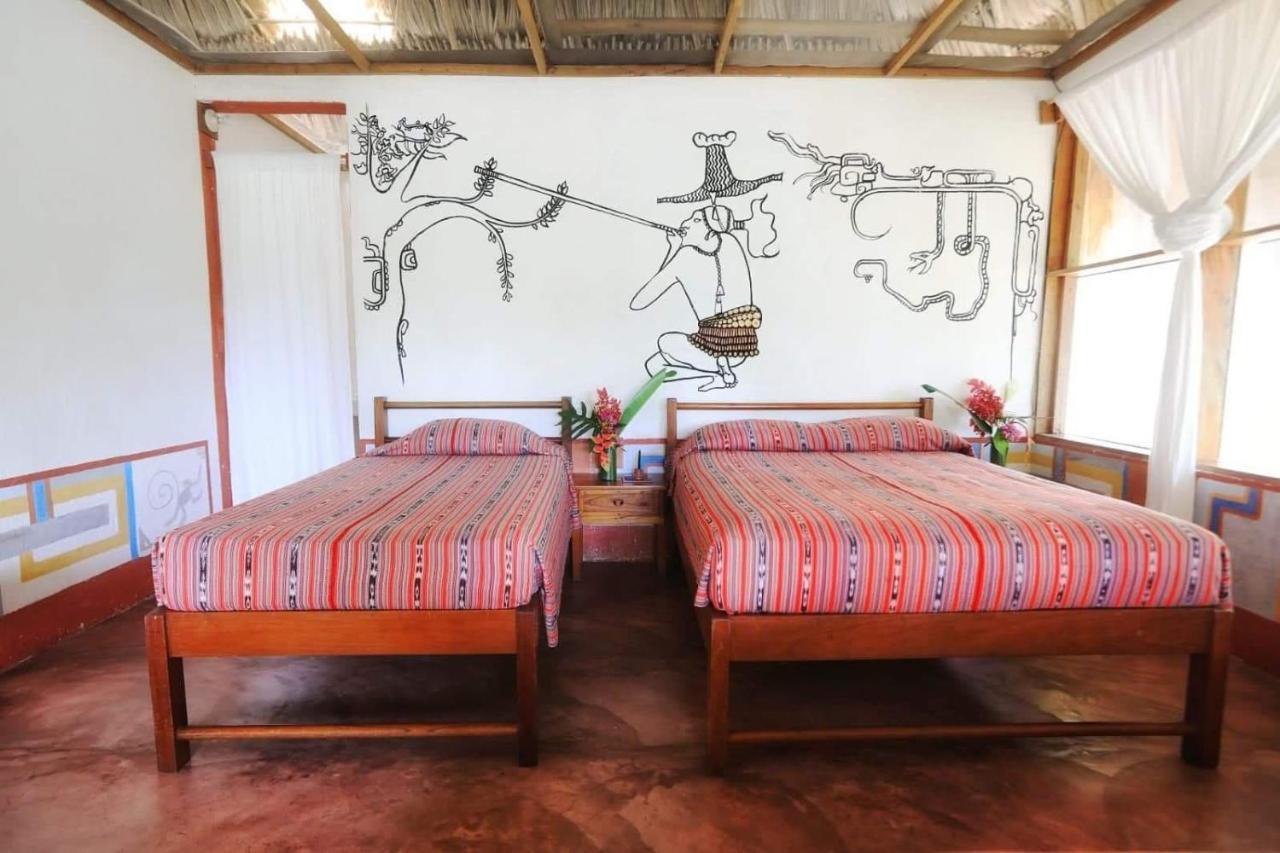 Ecolodge El Sombrero Laguna Yaxha 외부 사진
