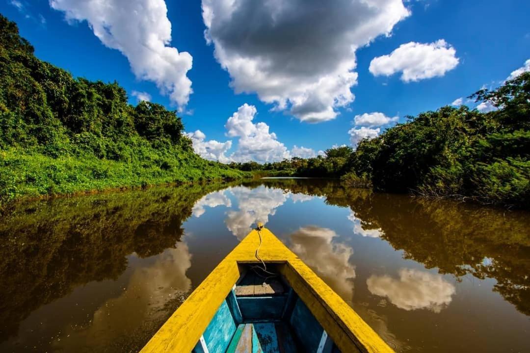 Ecolodge El Sombrero Laguna Yaxha 외부 사진