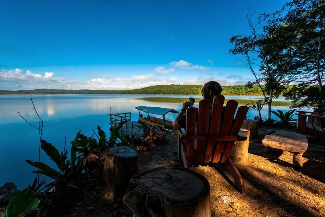 Ecolodge El Sombrero Laguna Yaxha 외부 사진