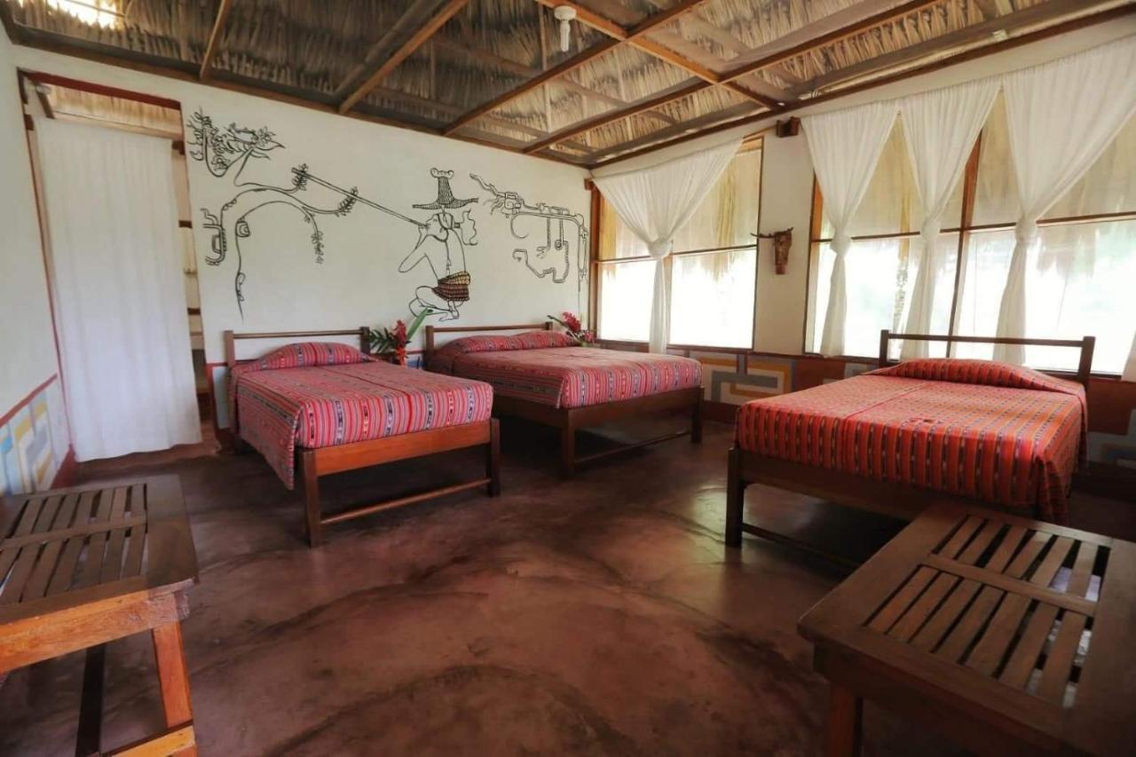 Ecolodge El Sombrero Laguna Yaxha 외부 사진
